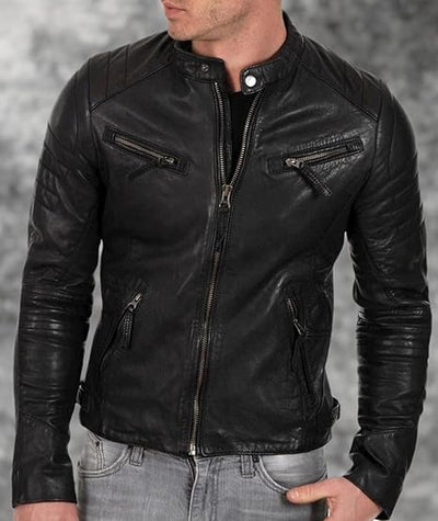 DECIMAL mens B54 LEATHER JACKET