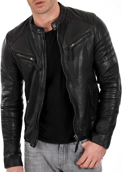 DECIMAL mens B54 LEATHER JACKET