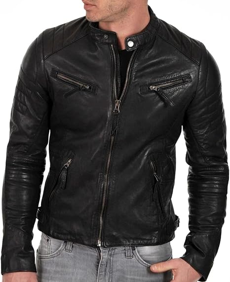 DECIMAL mens B54 LEATHER JACKET